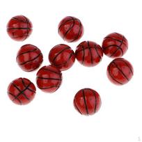 10 Pcs Miniature Micro Landscape Bonsai Footballs/Basketball Ornaments for , Counter decorations ruda