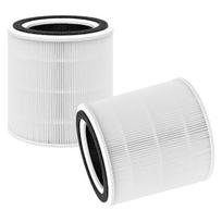 Air Purifier Filter Element Replacement Accessory Compatible for TaoTronics TT-AP005 Activated CarbonsFiltration Durable 1 white