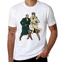 Blake ir Mortimer Iš Geltonosios M La marque Jaune Viršelis Marškinėliai gyvūnas prinfor berniukams naujas leidimas vyrams grafiniai marškinėliai L black