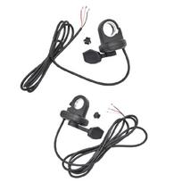 Easyly Install Electric Scooters Throttles Turn Handle Accelerators Controllers for Electric Bikes and Scooters 1 black