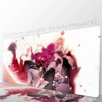 Manga V-Villains Are Destined To Die Mousepad Non-slip Suitable For Office Computers Laptops E-sports Game Desk Mats XXL Keyboa LockEdge600x300x3mm pink