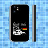 M3 E36 Galingas Senovinis Automobilis Dtm Telefono Dėklas Skirtas iPhone 16,15,14,13,12,11,Pro,Max,Plus,X,XS,XR,SE,8,7,Mini,Minkštas Silikoninis Juodas Dėklas iPhone12PRO gray
