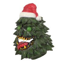 Halloween Horror Christmas Tree Latex Mask Ghost House Escape Room Terror Props Cosplay Full Head Masks For Adult žalia