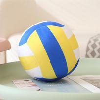 Simulatied Volleyball Plush Toys Ball Plush Toy Cute Volleyball Props Pillow Accompany Kids Soft Gifts For Girls Boys Room Decor 14CM yellow