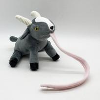 22Cm Game Goat Simulator Plushie Stuffed Toys Long Tongue Out Goat Doll Peripheral Cute Funny Home Decor Plush Pillow Toys Gifts gray