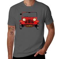 Classic Vintage Mini Moke Pop Art Tshirt T Shirts For Unisex Cotton Soft Tshirt L black