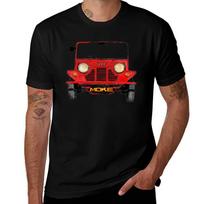 Classic Vintage Mini Moke Pop Art Tshirt T Shirts For Unisex Cotton Soft Tshirt 4XL black