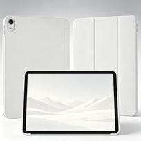 Skirta iPad 11 kartos A16 11 colių / 10 kartos 10,9 colių PU odos atverčiamas išmanusis dėklas su magnetiniu stoveliu ir automatinio įjungimo/miego funkcija iPad 10th 11th (A16)