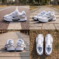 Nike V5 RNR Low top Casual Running Shoes Men's White Silver HJ5228-104 41 gray
