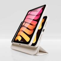 Magnetinis dėklas iPad Mini A17 Pro Dėklas iPad Mini 7 8.3 colio Planšetinio kompiuterio dėklas Išmanusis sulankstomas folio dangtelis iPad Mini7 A17 Pro pink