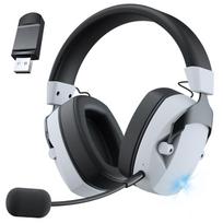 XiaomiWireless Gaming Headset with Detachable Noise Cancelling Microphone,2.4G Bluetooth-USB-3.5mm Wired Jack 3 Modes for Multi-device