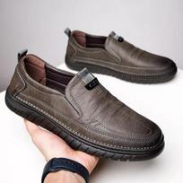 Odiniai batai, Formalūs drabužiai jauniems vyrams, Business casual batai, Padidinti vestuviniai batai, Darbo batai, Minkštas padas 44 juoda