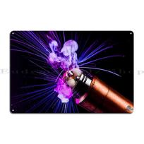 E Cigaretės Metalo Iškaba Klubo Personalizuotos Plokštelės Sienų Dekoras Dizainas Vape Skardos Iškaba Plakatas 30x40cm(11.8x15.7inch) blue