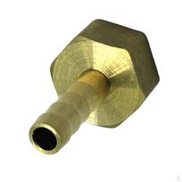 3/8  žalvarinis sodo žarnos adapteris 6mm brown