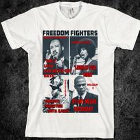 JUODOSIOSIOS ISTORIJOS, MARTINAS LIUTERIS KARALIUS, SELMA, MALCOLMAS X, ANGELA DAVIS GARVEY Unisex Marškinėliai M gray
