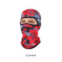 Balaklava Motociklo Veido Kaukė Moto Šalmo Bandana Gobtuvas Slidinėjimo Kaklo Pilno Veido Kaukė Vyriška Baikerių Kaukė Vėjui Atsparus Dulkių Atsparus Veido Skydas red