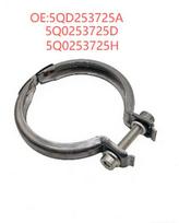 Exhaust Pipe Clamp 5QD253725A/5Q0253725D/5Q0253725A for Golf, A3, Jetta gray