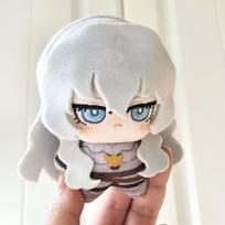 10Cm Berserk Griffith Plush Doll Starfish Body Griffith Printed Stuffed Toy Holiday Present Gift Berserk Plusie Doll 10cm gray