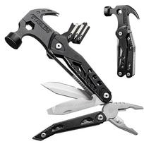 Multifunctional Pliers Multitool Claw Hammer Stainless Steel Tool Outdoor Survival Wire Cutter Camping Knife Wrench Hand Tools. gray