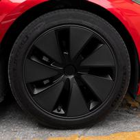 Wheel Hub Stickers for Tesla Model 3+ Wheel Rims Stickers Scratch Repair Protective Film New Model 3 Highland 2024 Accessories
