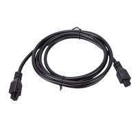 AMS Extension Cable Fit for Bambu Lab X1 P1 P1P P1S H2D 3D Printer 6 Pin Male to Female 1.5m black