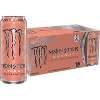 Monster Energy Ultra Persikų Kin Gėrimas Be Cukraus 473ml