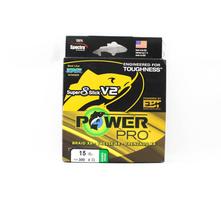 Power Pro Super 8 Slick Versija 2 Spectra valas 15lb x 300 jardų Žalias (7908) žalia