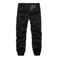 Men's Plus Size Fashion Cargo Pants 8017 38 juoda