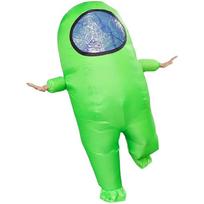 Helovino Astronauto Pripučiamas Cosplay Vilkolakio Kostiumas Child green