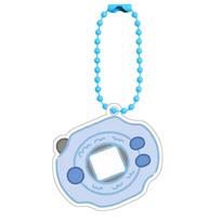 Digimon Adventure Keychains Agumon Tailmon Gabumon Tentomon Palmon Diy Acrylic Action Toy Figures Anime Game Collection Pendant 5cm white