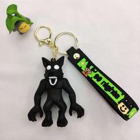Roblox 99 Naktys Miške Anime Figūrėlė Raktų Pakabukas Žaislas Pakabukas Mini Ornamentas Žavesys Kuprinei Maišui ir Raktų Dekoravimui 10x6cm black