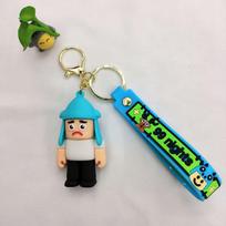 Roblox 99 Naktys Miške Anime Figūrėlė Raktų Pakabukas Žaislas Pakabukas Mini Ornamentas Žavesys Kuprinei Maišui ir Raktų Dekoravimui 10x6cm gray