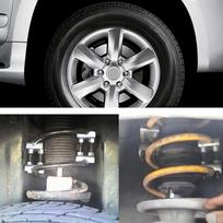 Spyruoklių suspaudėjas 1-2 coliams Spyruoklių tarpiklis Amortizatorius 2 vnt. Rankinis automobilių reguliavimo įrankis Automobiliui Sunkvežimiui Nuėmimui gray