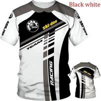 Can-Am Team BRP Racing T-Shirt 3D printed quick-drying and breathable sports clothing for summer, outdoor streetwear M black