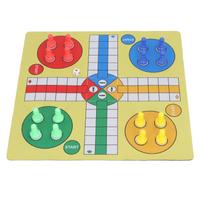 Ludo šachmatų rinkinys Sulankstomas suvyniojamas stalo žaidimo kilimėlis su 16 šachmatų figūrėlių 1 kauliuku Šeimos Ludo mokymosi žaidimas vaikams suaugusiems blue
