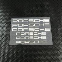 6pcs For Porsche Cayenne Panamera Macan 911 Taycan Boxster Cayman 918 Pajun Car Personality Sticker Fuel Tank Helmet Bike Decal CVJ1