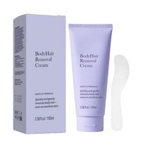 Shea Butter Gentle Hair Removal Cream for Sensitive Skin white