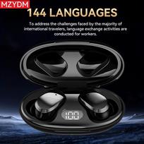Xiaomi AI Vertėjas Ausinės 144 Kalbos Vertimas Triukšmo Slopinimas A68 Bluetooth 5.4 Ausinės Momentinis Išmanus Balsas Realiu Laiku Ausinės juoda