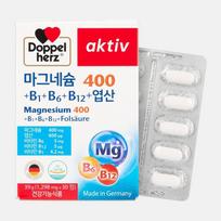 Doppelherz Magnesium 400 1 pcs Monthly Supply 1 Box 39g 30 Tablets