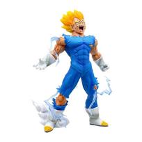 27CM PVC Veiksmo figūrėlės Anime Dragon Ball Z GK Vegeta Figūrėlė Savęs naikinantis Majin Vegeta Figūrėlė Kolekcinis Modelis Žaislai Dovanos blue