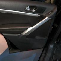 For Volkswagen VW Tiguan 2013-2016 Interior Side Door Handle Armrest Cover Trim gray