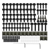 Fairing Bolts Kit Fit for Kawasaki Ninja EX 250 250R 300 400 500 500R 1986-2017 2018 2019 Black/ Red/Blue/Gold/Silver/Green juoda