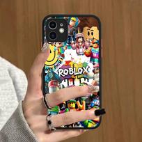 Žaidimo R-Roblox-ES telefono dėklas, skirtas iPhone 16 15 14 11 12 13 Pro Max Plus 12 XS Max, galinis dangtelis, matinis dėklas iphone 14