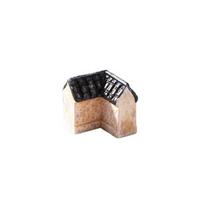Chinese Style Mini Resin House Resin Retor Bonsai Landscaping Decorative Mini Old City Gate Micro Landscape black