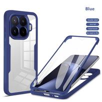 Visapusiškai apsaugantis tvirtas dėklas, skirtas Xiaomi 17T Pro 17 Pro Max 15T Pro 15 Ultra 14T Pro 14 13T 13 Lite 12T, dvigubos apsaugos skydo dangtelis Xiaomi 17T tamsiai mėlyna spalva