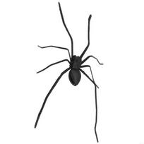 Magnet Simulation Spider Toy Funny Spider Prank Toys Fridge Magnet Spiders Decoration  Prank Gift juoda