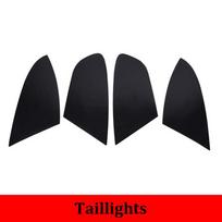 For SEAT Leon León Mk2 1P 2008-2012 Car Headlight Taillight Front Fog Lights Lamp Film Trim Sticker Protective Car Accessories