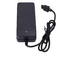 Charger Fit for Niu Electric Scooter 2A Plug and Play High Efficiency Stable Charging Power Adapter UK Plug black