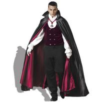 Vyriškas vampyro kostiumas Helovino Cosplay vakarėliui Suaugusiųjų gotikinis velnias karnavalinis apranga As shown in image black
