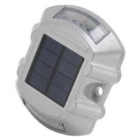 Saulės energijos kelio ženklas Aliuminio lydinio Saulės energija Maitinamas Lauko Vandeniui Atsparus Kelio Žymeklis 6V 1.8W Pakopai Takui Laiptams Type 2 black